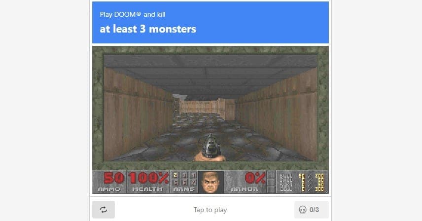 Pokonaj Boty: CAPTCHA w Stylu DOOM Podbija Internet